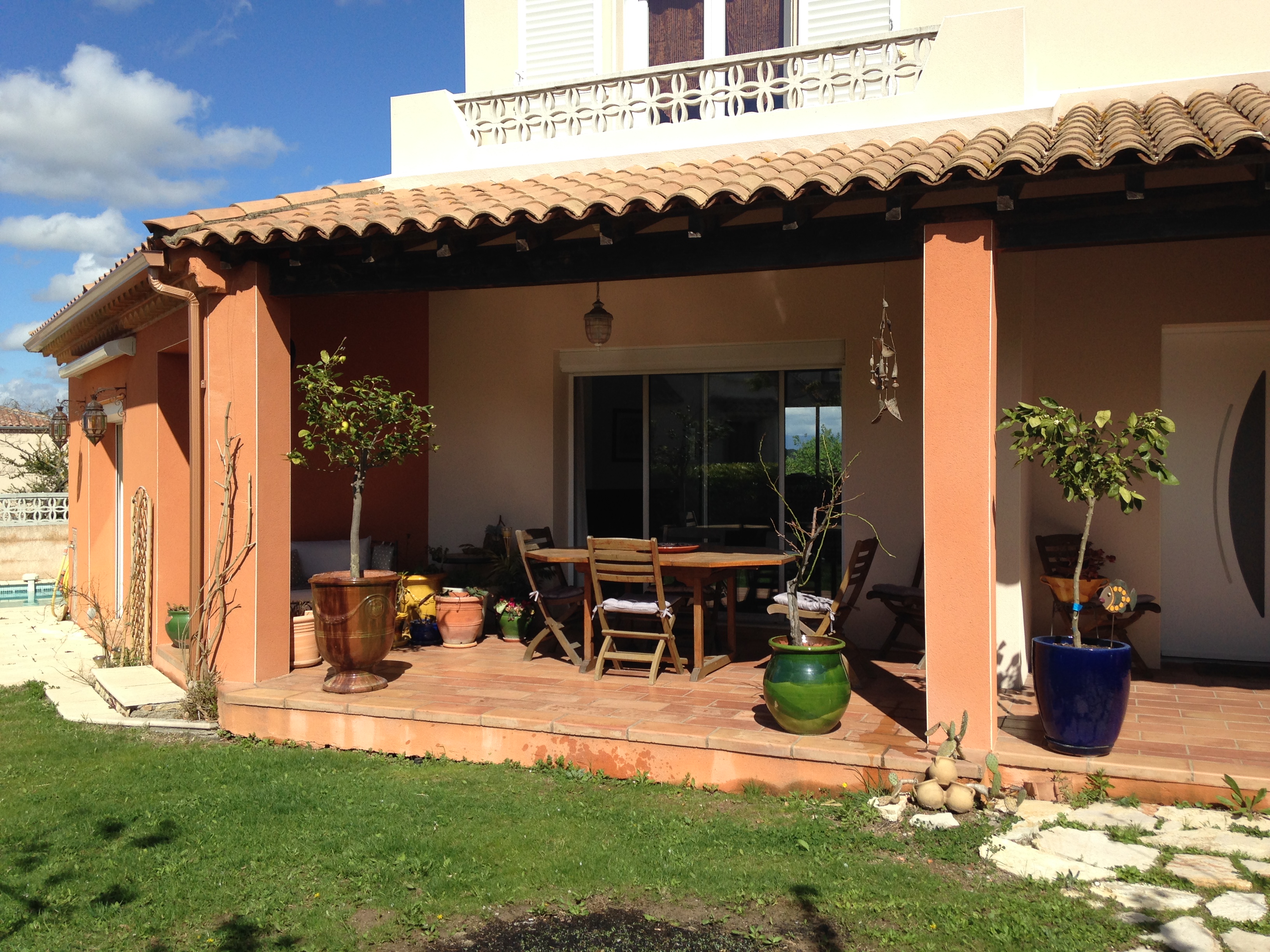 villa 10 kms de la Méditerranée